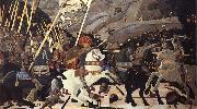 Paolo Ucello The Battle of San Romano Niccolo of Tolentino at the Head of the Florentines USA oil painting reproduction